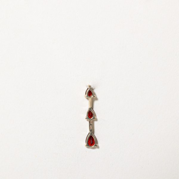 Garnet Drop Pendant | 1.00ctw | Sale