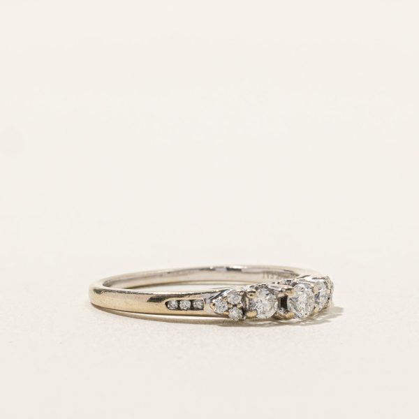 Five Stone Diamond Ring | 0.30ctw | SZ 7.25 | on Sale