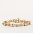 Illusion Set Light Brown Diamond Bracelet | 0.38ctw | 7  | Online Sale