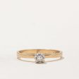 Illusion Set Diamond Ring | 0.03ct | SZ 4.5 | Hot on Sale