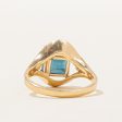 London Blue Topaz & Diamond  Cocktail Ring | 4.00ct, 0.06ctw | SZ 8 | Online Hot Sale