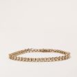 14k Yellow Gold Bracelet | 7.5  | 0.75ctw | For Cheap