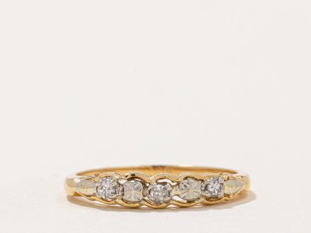 Illusion Set Diamond Ring | 0.10ctw | SZ 8.5 | For Sale