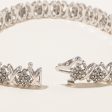 Cluster Diamond White Gold Bracelet | 1.61ctw | 7 | Online Sale