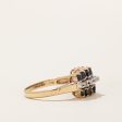 Sapphire & Diamond Ring | 0.70ctw, 0.02ctw | SZ 6 | Discount