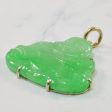 Jadeite Carved Buddha 18k Pendant | 23.00ct | Cheap