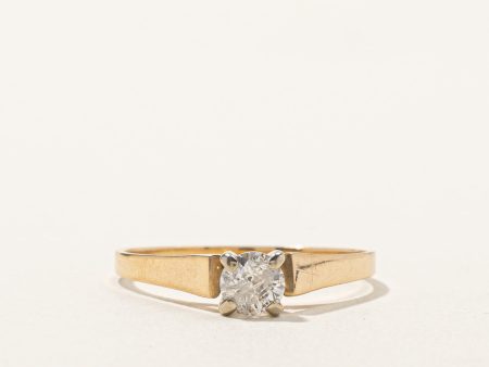 Solitaire Diamond Ring | 0.40ct | SZ 8 | Cheap