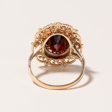 10K Yellow Gold Garnet Ring | 7.01ct | SZ 7.75 | Online