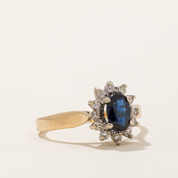 Sapphire & Diamond Ring | 0.55ct, 0.06ctw | SZ 5.5 | Discount