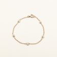 Pearl Chain Bracelet | 8 | Sale