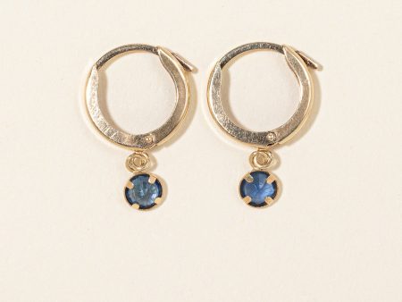 Sapphire Hoop Earrings | 0.45ctw | on Sale