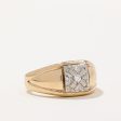 Illusion Set Diamond Ring | 0.11ctw | SZ 9 | on Sale