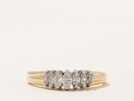 Marquise Diamond Ring | 0.34ctw | SZ 7.5 | Online Sale