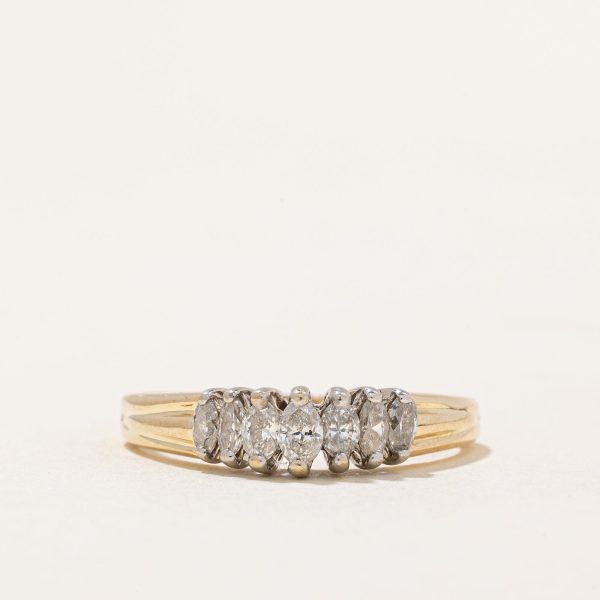 Marquise Diamond Ring | 0.34ctw | SZ 7.5 | Online Sale