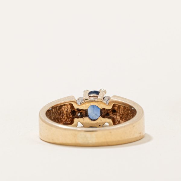 Sapphire & Diamond Ring | 0.48ct, 0.06ctw | SZ 4.25 | Sale