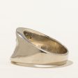 Flush Set Diamond Concave Ring | 0.22ctw | SZ 7 | Discount