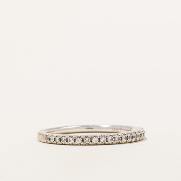 Vera Wang  Semi Eternity Diamond Ring | 0.23ctw | SZ 6.5 | Supply