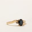 Sapphire & Diamond Ring | 1.00ct, 0.04ctw | SZ 8 | Online now