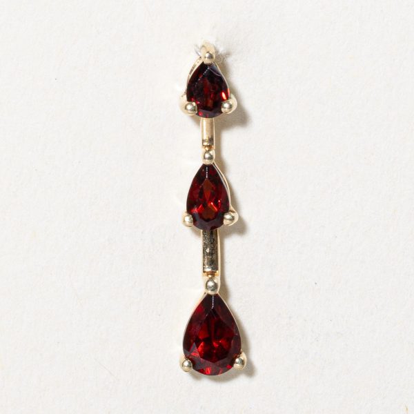 Garnet Drop Pendant | 1.00ctw | Sale