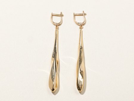 Textured Dangle Earrings Online now