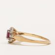 Ruby & Diamond Ring | 0.35ct, 0.08ctw | SZ 6 | Supply