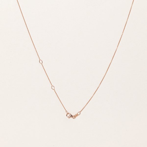 100 Ways  14k Rose Gold Necklace | 18  | Online now