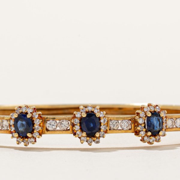 Sapphire & Diamond Bracelet | 1.75ctw, 0.56ctw | 6  | Online Hot Sale