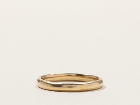 Yellow Gold Band | SZ 9.5 | Sale