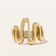 Yellow Gold Wavy Zigzag Ring | SZ 2.5 | For Discount