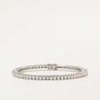 Diamond Bangle Bracelet | 5.60ctw I1 I2 G H | 8  | For Discount