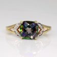 Mystic Topaz & Diamond Cocktail Ring | 2.10ct, 0.01ct | SZ 9.25 | Online