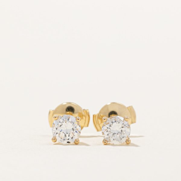 100 Ways  GIA Certified Diamond Stud Earrings | 0.81ctw SI2 H I | Online Hot Sale