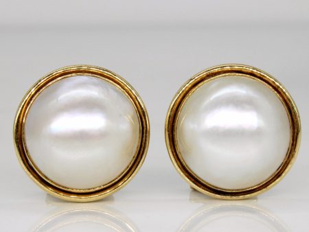 Mabe Pearl Earrings Discount