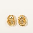 Tiffany & Co  Oval Knot Clip On 18k Earrings Online Sale