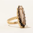 Smoky Quartz Cocktail Ring | 6.00ct | SZ 7.75 | For Discount