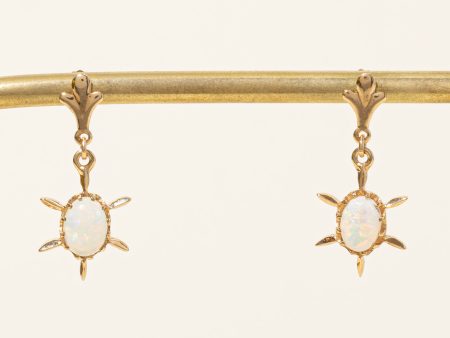 Opal Sun Earrings | 1.10ctw | Sale