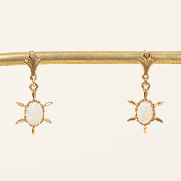 Opal Sun Earrings | 1.10ctw | Sale