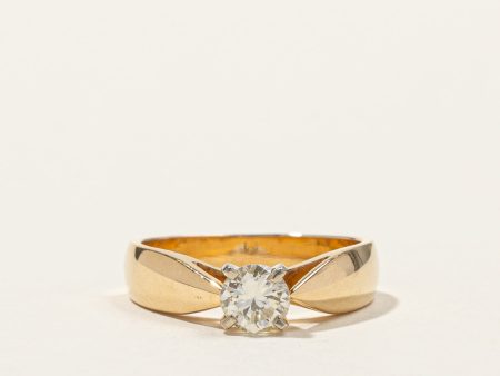 Solitaire Diamond Ring | 0.42ct | SZ 5.5 | Online Hot Sale