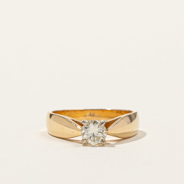 Solitaire Diamond Ring | 0.42ct | SZ 5.5 | Online Hot Sale