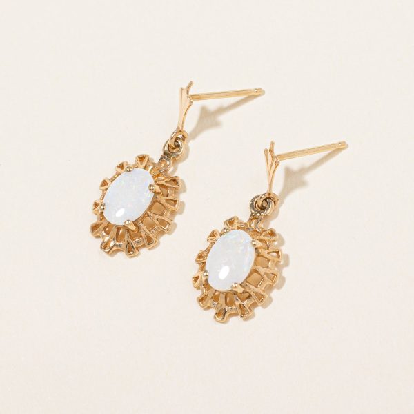 Opal Ornate Earrings | 0.46ctw | Supply