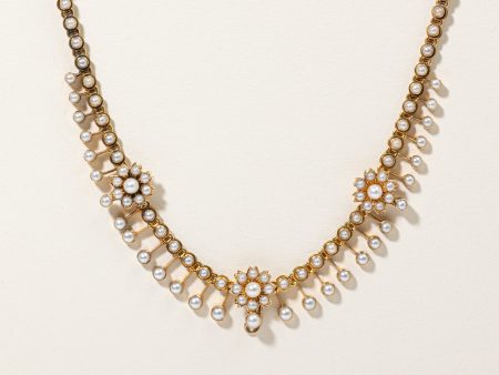 Vintage Pearl Necklace | 16  | For Sale