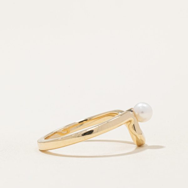 100 Ways  Freshwater Pearl Freeform Ring | SZ 6.5 | For Discount