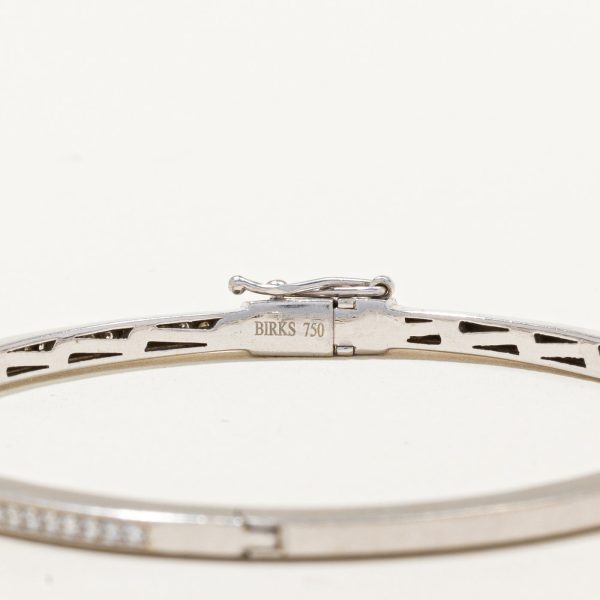 Birks  Channel Set Diamond Bangle | 0.60ctw | 6.5  | Online