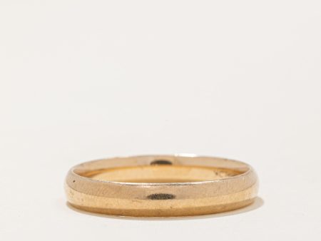 10k Yellow Gold Band | SZ 10.75 | For Sale