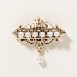 Vintage Pearl Pendant & Brooch Hot on Sale