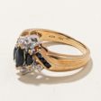 Sapphire & Diamond Ring | 0.37ctw, 0.03ctw | SZ 5.5 | Sale