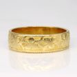 Victorian 1887 Hallmarked Chester 18k Yellow Gold Ring | SZ 7 | Online Hot Sale