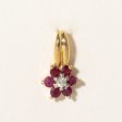 Ruby & Diamond Pendant | 0.34ctw, 0.04ct | Sale