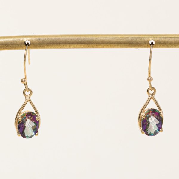 Mystic Topaz Drop Earrings | 3.00ctw | Online now