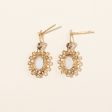 Opal Ornate Earrings | 0.46ctw | Supply